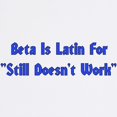thumbnail image 2 of CafePress - Beta Is Latin Mousepad - Non-slip Rubber Mousepad, Gaming Mouse Pad, 2 of 6