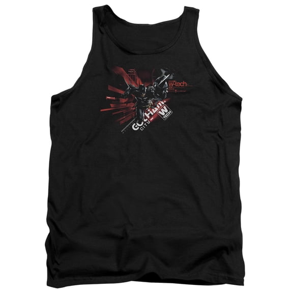 Batman Arkham Knight Ak Tech Adult Tank Top Black