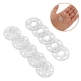 thumbnail image 4 of BRIGHTFUFU 100 piezas de botones de camisa transparente Botones de abrigo Botones de broches invisibles Sujetadores de presión Accesorios de costura DIY (18 mm), 4 of 8