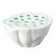 thumbnail image 4 of Florero en forma de loto perfecl ceramica decoración Verde claro, 4 of 8
