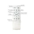 thumbnail image 4 of Universal Ceiling Fan Remote Control Kit Replacement, 6-Speed & Timing, Remote Replacement for DC C, 4 of 5