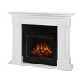 thumbnail image 1 of Thayer 55" Electric Fireplace in White, 1 of 8