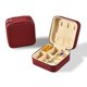 thumbnail image 1 of Caja de joyería portátil simple, mini caja de almacenamiento de joyas, caja de embalaje de joyería de anillo pequeño de viaje, 1 of 6