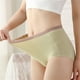thumbnail image 2 of Gibobby Pantaletas de algodón para mujer Bañadores elásticos transpirables de cintura alta para mujer(D,XL), 2 of 3
