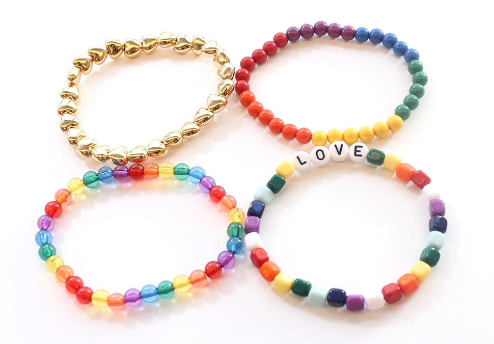Colourful stone and mini-bead bracelet | Simons | Shop Women's Bracelets  Online | Simons