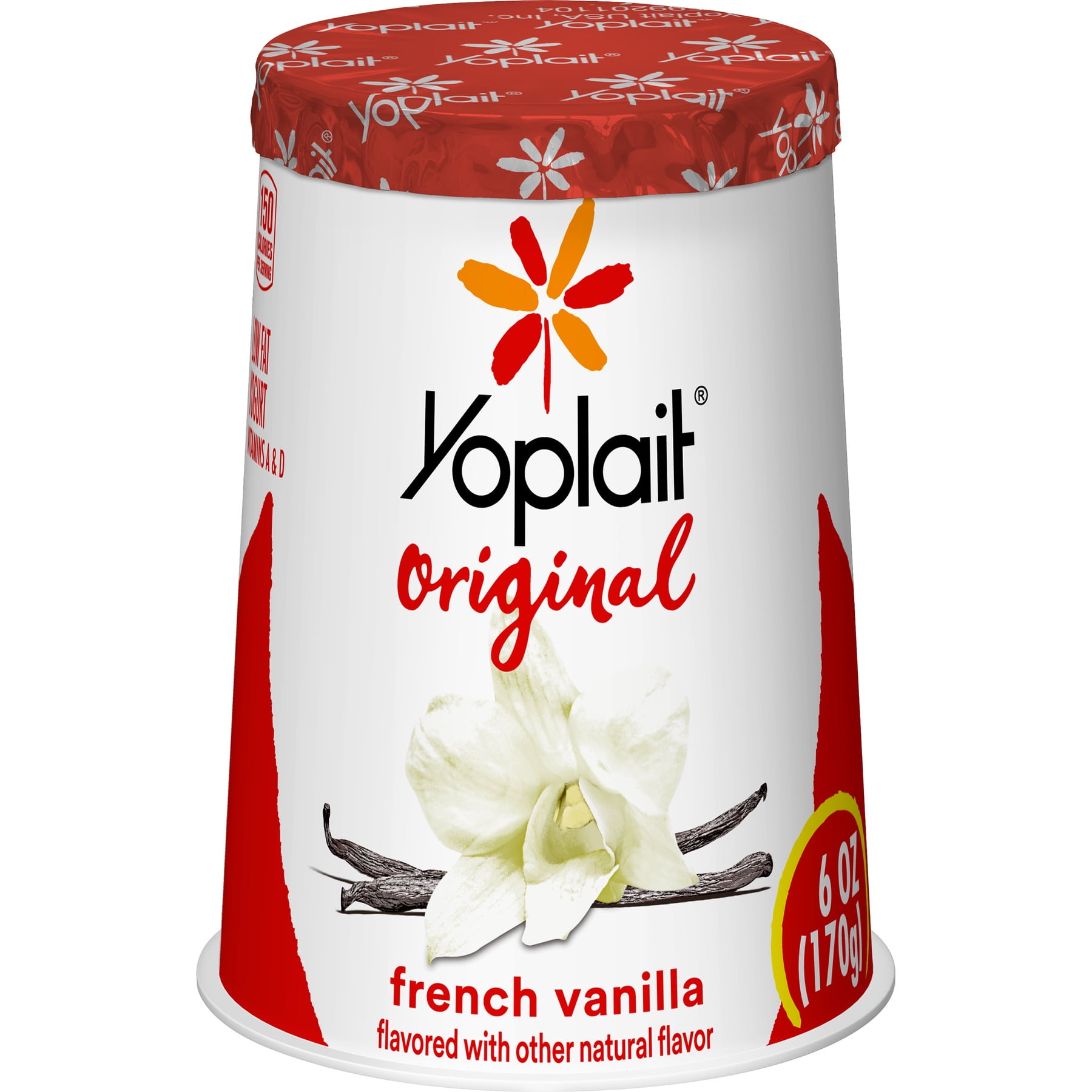 Yoplait Original French Vanilla LowFat Yogurt, 6 Oz.