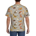thumbnail image 2 of Rocae Cute Dog for Men's Moisture-Wicking Crew Tee - T-Shirt for Sports, Outdoor Activities, and Casual WearXX-Large, 2 of 9