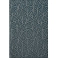 thumbnail image 2 of Furnish My Place Geometrical Pattern Indoor/Outdoor Refine Blue Rug, Abstract Area Rug, Doorway Mat, Contemporary Rug for Living Room, Entryway, Made in USA, 2' x 4' Rectangle - Set of 20, 2 of 5