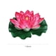 thumbnail image 5 of Flores de loto flotantes artificiales de 7 pulgadas para estanques de agua, loto de espuma, 5 of 7