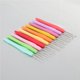 thumbnail image 4 of Ounissouiy Ganchos de ganchillo de encaje de tamaño pequeño, juego de ganchos de ganchillo ergonómicos con mango de agarre suave, 10 Uds. Conjuntos de muebles de dormitorio Ounissouiy HA022353-00, 4 of 6