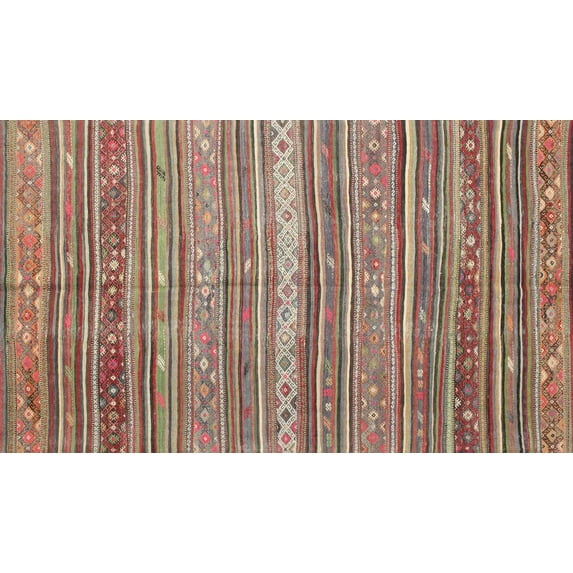 Ahgly Company Machine Washable Indoor Rectangle Contemporary Camel Brown Area Rugs, 8' x 10'