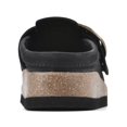 thumbnail image 1 of WHITE MOUNTAIN Mule Femme Noir/cuir, 11 M, 1 of 6