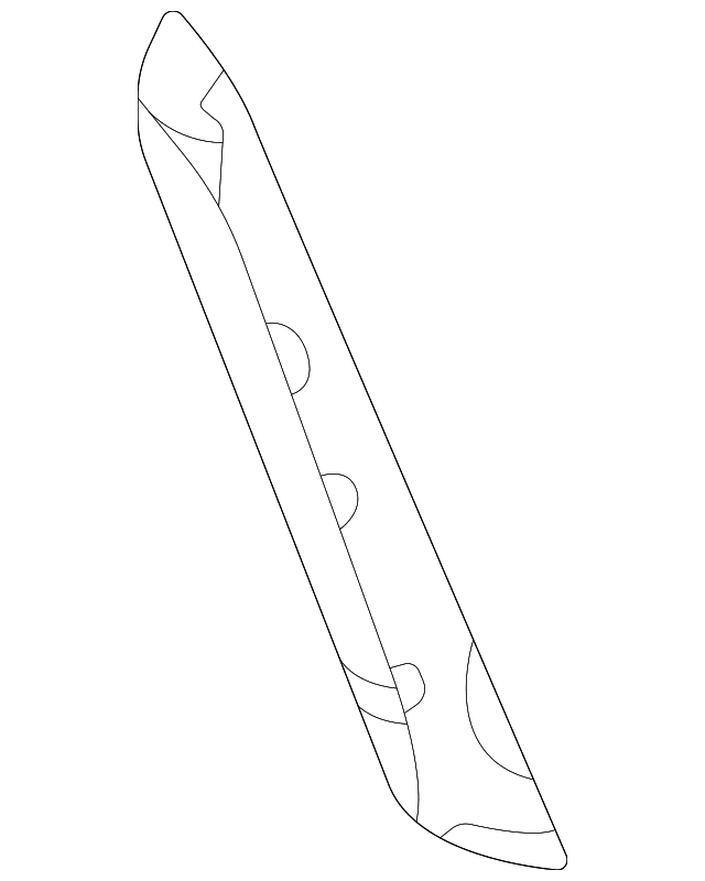 Genuine OE Audi Trim - 83A-945-256