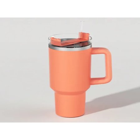 Stylish Durable and Efficient Large 1200ML Insulated Stainless Steel Water Bottle with Advanced Thermal Technology - Portable Hot and Cold Coffee Car Cup - Convenient Handle and Straw -