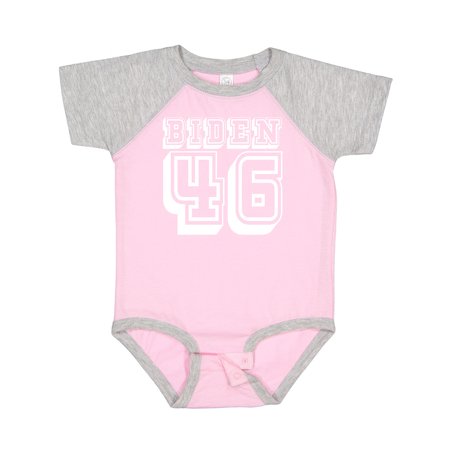 

Inktastic Biden 46 Voting 2020 in Black Text Gift Baby Boy or Baby Girl Bodysuit