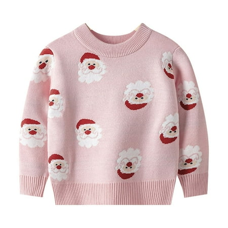 JLMSPLWG Xmas Shirt Christmas Clothes for Cats Custom Christmas Shirt Girls Blouses Baby Pink Top Teen Girls Clothes 18 Month Boy Clothes Girls Size 5 Pink 6-7 Years
