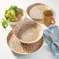 thumbnail image 4 of Oxford Contempo, Caribbean Stoneware 20 Piece Dinnerware Set, Service for 4, 4 of 8