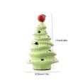 thumbnail image 3 of Yunuuuoa Ceramic Christmas Tree Night Light Plug in Electric Holiday Decor for Home Bedroom Desktop Tabletop Ornaments Warm White LED Decoration Gift, 3 of 7