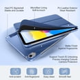 thumbnail image 4 of Getino Case for iPad a16 Case with Screen Protector, Compatible with iPad 11th Generation Case 11 Inch 2025 / iPad 10th Generation Case 10.9 Inch 2022, NavyBlue, 4 of 9