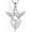 04-April, variant on WSX Angel Wings Birthstone Necklace for Women 925 Sterling Silver Infinity Pendant Heart Birthstone Necklaces Birthday Jewelry Gifts for Her