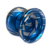 YoYoFactory Shutter Yo-Yo (Blue with Silver Splash)