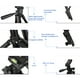 thumbnail image 5 of GOOHOCHY Trípode flexible para cámara, portátil, ajustable, universal, triangular, para teléfono móvil (negro), 5 of 8