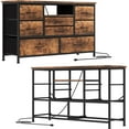 thumbnail image 4 of 8-Drawer LED TV Stand for 55" TV - Media Console with Power Outlet & 22 Light Modes, 4 of 4