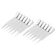 thumbnail image 3 of 12 unids/caja pinzas para peinar el cabello peluquería seccionar horquillas para estilismo de salón blanco, 3 of 8