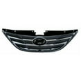 thumbnail image 2 of Chrome Grille For Hyundai 2011-2013 Sonata Sedan Sota HY1200154 SHIPS TODAY, 2 of 9