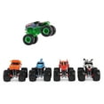 thumbnail image 3 of Monster Jam, Official Pit Party 5-Pack of 1:64 Scale Monster Trucks, Kids Toys for Boys and Girls Ages 3 and Up, 3 of 6