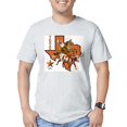 thumbnail image 1 of CafePress - Texas Cowboy & Longhorn Fitted T Shirt - Fitted T-Shirt, Vintage Fit Soft Cotton Tee, 1 of 1