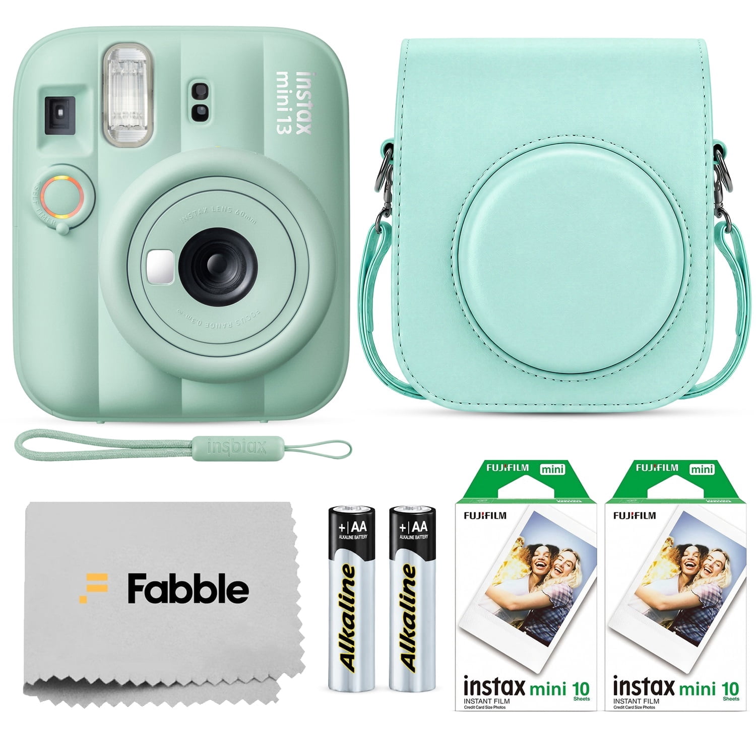 フィルムカメラ FUJI FILM INSTAX MINI 8+ MINT Fujifilm, Instax Mini Film, 20 Exposures, Multicolor - Walmart.com