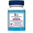 thumbnail image 1 of Complementa The Vitamin Shoppe Vitamina B12, metilcobalamina, 1000 mcg, 1 of 5