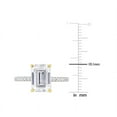 thumbnail image 3 of 3.20 Carat (ctw) Lab-Created Emerald-Cut Moissanite Engagement Ring in 10K Yellow Gold, 3 of 6