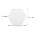 thumbnail image 6 of 20 Pieces Acrylic Name Tags and Business Cards, Blank Place Cards for Weddings, Events, and Table Settings, 6 of 6