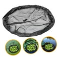 thumbnail image 4 of Matsuzay Isla de plantas flotantes circulares. Plantas acuáticas, pájaros e insectos. Es suave con las plantas y el borde del estanque. Jardín y Patio negro 80cm, 4 of 6