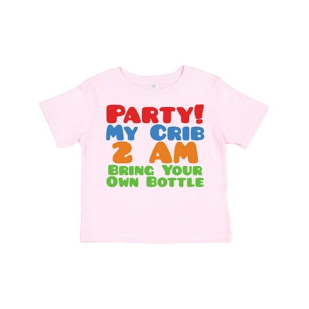 

Inktastic Party at My Crib Gift Toddler Boy or Toddler Girl T-Shirt