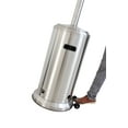 thumbnail image 6 of Steel Gray 46,000 Btu Propane Patio Heater - 83" Tall Outdoor Heater with Wheels & Safety Shut-Off, 6 of 6