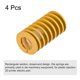 thumbnail image 3 of Resorte de Compresión Unique Bargains Carga Ligera 27mm OD 50mm Largo Amarillo 4uds, 3 of 5