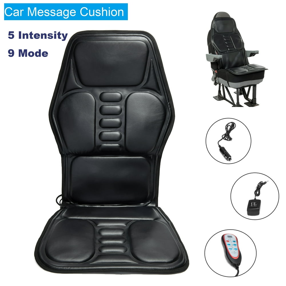 Electric Massager Seat Cushion 5 Intensity 9 Mode Electric Heated