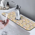thumbnail image 7 of Xecao Colorful Checkered 1 for Kitchen Sink Splash Guard Faucet Mat , Faucet Guard & Draining mat, (15" X 5.5" ), 7 of 7