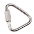 thumbnail image 1 of Llavero de Mosquetón Cola 2x Acero Inoxidable para Ejercicio Pesca Camping y Columpios, 1 of 8