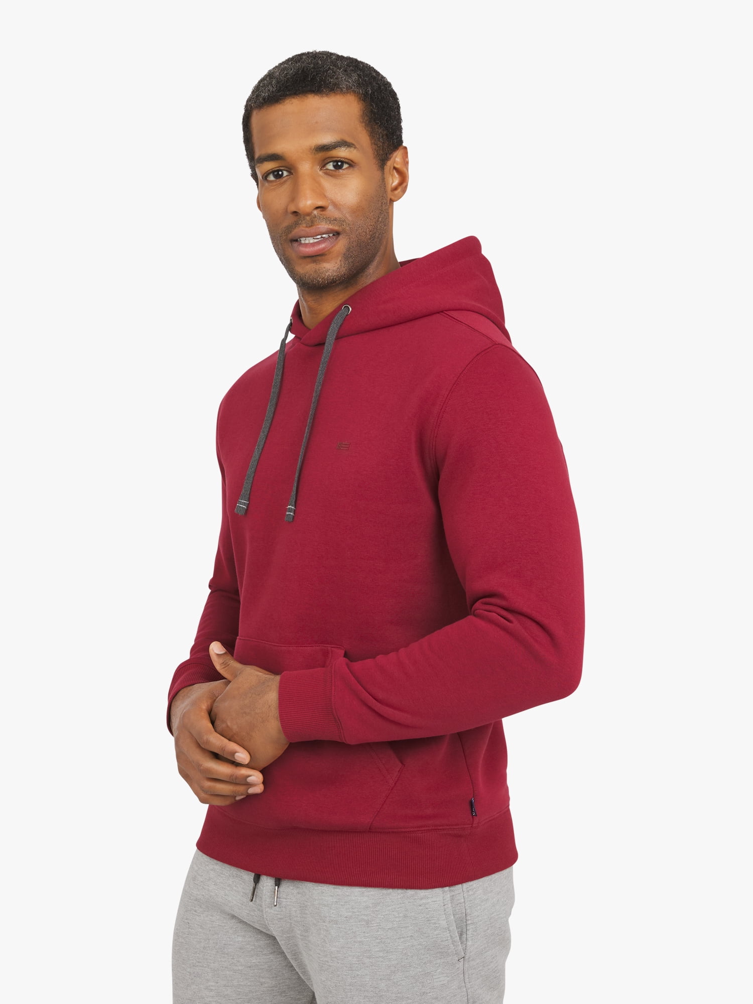 Chaps Men's & Big Men's Everyday Fleece Pullover Hoodie Sweatshirt, Sizes S-2XL