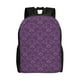 thumbnail image 1 of Fotbe Retro Florals Purple Mochila de Viaje para Laptop, Mochila Ejecutiva Delgada y Resistente 15.6", 1 of 8