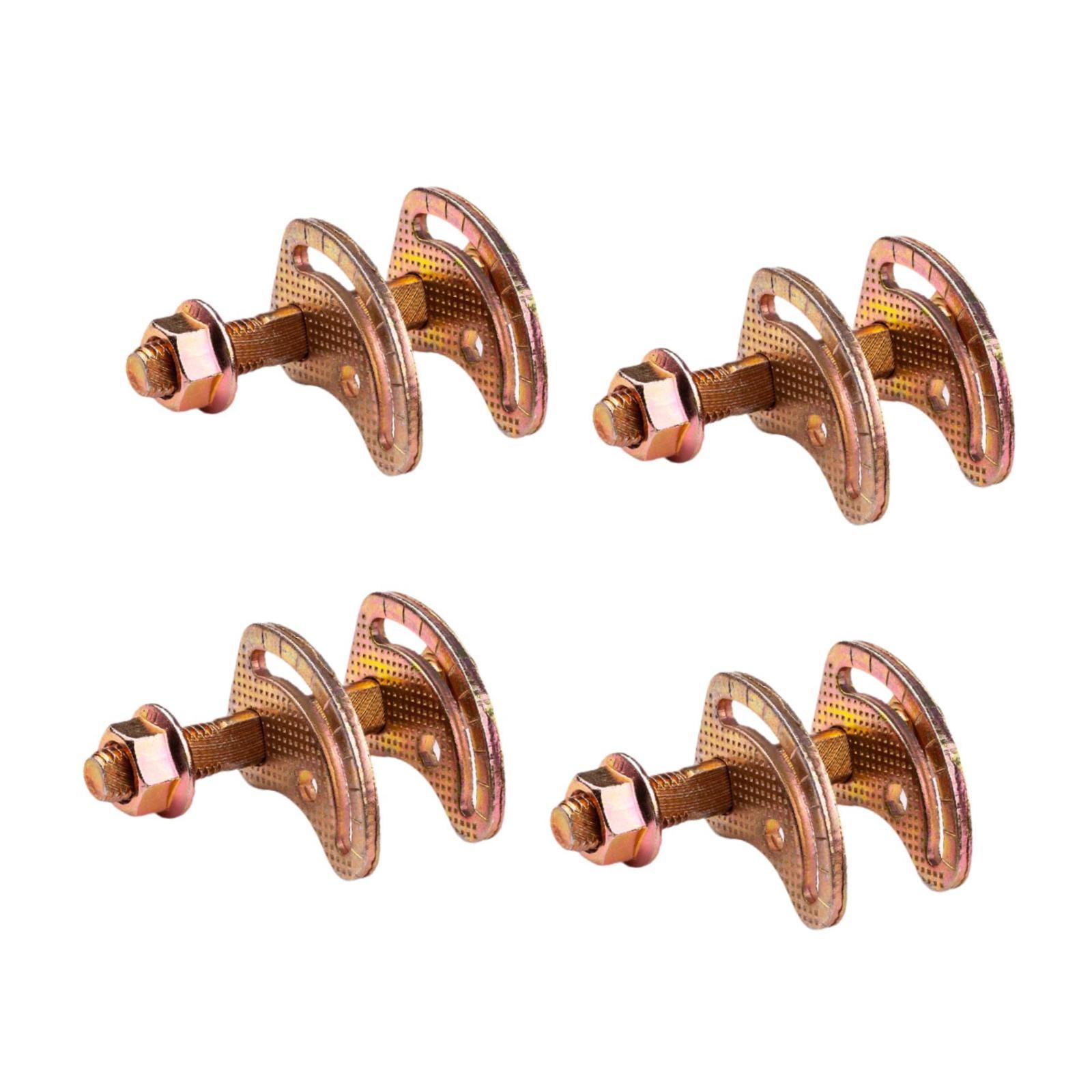 funtasica 4 Pieces cam Bolt Kit KR0026 Stable Performance Sturdy Professional Easy to Install Assembly Accessories Direct Replacement