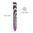 thumbnail image 2 of Uxcell Lumber Marking Crayons, 18 Pack 4"x0.55" Hex Wax Tire Marker Crayons Purple, 2 of 5