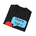 thumbnail image 4 of That's Cap Happy Hamster Unisex Softstyle T-Shirt, 4 of 4