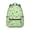 Mushroom and Frog, variant on Mushroom and Character Beige Pattern Backpack for School, Cute School Bag with Adjustable Shoulder Straps and Padded Back, 15.3"x11"x7.1"