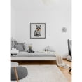 thumbnail image 5 of Marmont Hill Flower Necklace Raccoon Framed Wall Art, 5 of 5