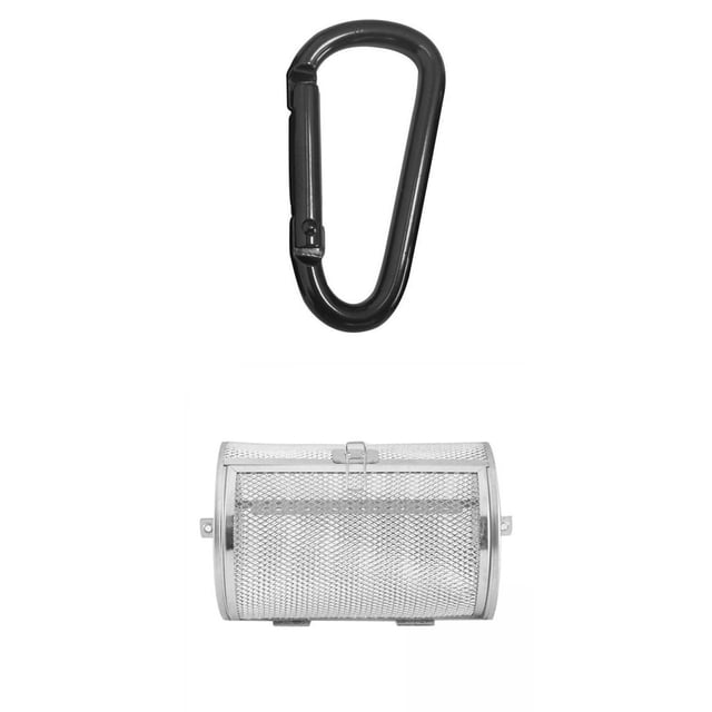 Parrilla de asador de acero inoxidable, tambor giratorio para calentar, estantes para horno 120x180mm